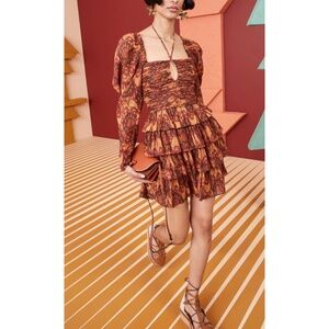 Ulla Johnson Naiya Dress, Ember, Size 4